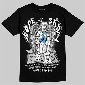 Jordan 10 OG “Steel” DopeSkill T-Shirt Angels Graphic Streetwear - Black