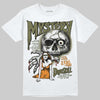 Olive Sneakers DopeSkill T-Shirt Mystery Ghostly Grasp Graphic Streetwear - White