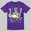 Jordan 5 OG “Grape” DopeSkill T-Shirt Trust No One Graphic Streetwear - Purple