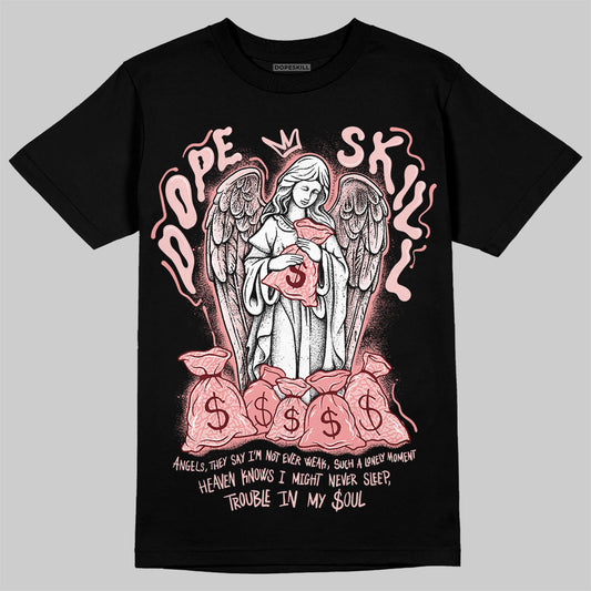 Jordan 3 Retro Valentine's Day Treat Yourself (2025) DopeSkill T-Shirt Angels Graphic Streetwear - Black