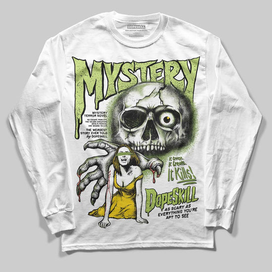 Dunk Low Pro SB 'Fruity Pack - Green Apple' DopeSkill Long Sleeve T-Shirt Mystery Ghostly Grasp Graphic Streetwear - White