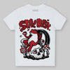 Jordan 1 High OG “Ruby” DopeSkill Toddler Kids T-shirt Stay Busy Graphic Streetwear - White