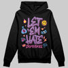 PURPLE Sneakers DopeSkill Hoodie Sweatshirt Let 'em Hate Graphic Streetwear - Black