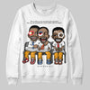 Jordan 12 Retro Black Taxi DopeSkill Sweatshirt First Sunday Graphic Streetwear - White