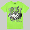 Jordan 5 "Green Bean" DopeSkill Green Bean T-shirt Trust No One Graphic