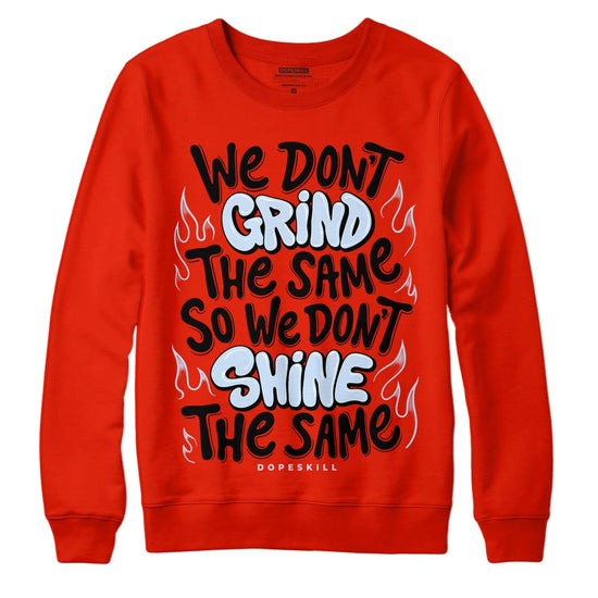 Jordan 6 Retro Toro Bravo DopeSkill Varsity Red Sweatshirt Grind Shine Graphic Streetwear