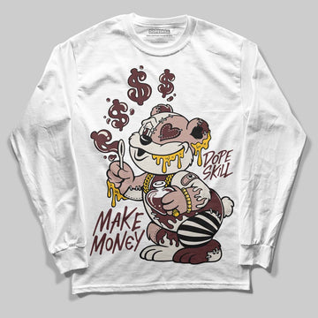 Jordan 11 “China” DopeSkill Long Sleeve T-Shirt Make Money Graphic Streetwear - White