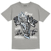 AJ 11 Cool Grey DopeSkill Grey T-shirt True Love Will Kill You Graphic