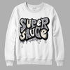 Jordan 1 Retro Low OG Black Cement DopeSkill Sweatshirt Super Sauce Graphic Streetwear - White