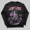 Jordan 6 “Doernbecher” DopeSkill Long Sleeve T-Shirt Cant Lose Graphic Streetwear - Black