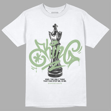 Jordan 4 Retro “Seafoam”  DopeSkill T-Shirt King Chess Graphic Streetwear - White 