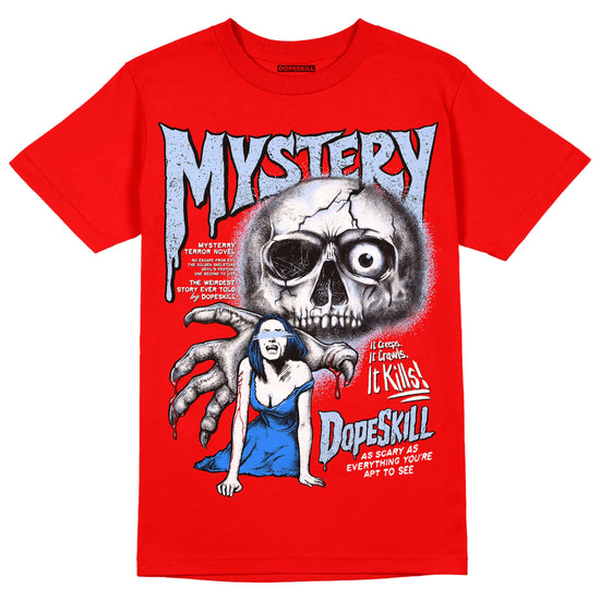 Jordan 11 Retro Cherry DopeSkill Varsity Red T-Shirt Mystery Ghostly Grasp Graphic Streetwear