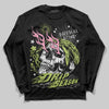 Chase B x Travis Scott x Jordan Jumpman Jack DopeSkill Long Sleeve T-Shirt Drip Season Graphic Streetwear - Black