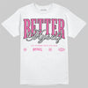 Asics Gel-Kayano 14 ‘Cream Sweet Pink’ DopeSkill T-Shirt Better Myself Graphic Streetwear - White 