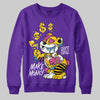 PURPLE Collection DopeSkill Sweatshirt Make Money Graphic