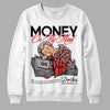 Jordan Spizike Low Bred DopeSkill Sweatshirt MOMM Graphic Streetwear - White 