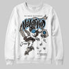 Adidas Samba OG White Black Clear Granite DopeSkill Sweatshirt Nevermind Graphic Streetwear - White