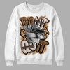 Jordan 3 Retro Palomino DopeSkill Sweatshirt Don't Quit Graphic Streetwear - White