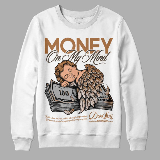 Jordan 3 Retro Palomino DopeSkill Sweatshirt MOMM Graphic Streetwear - White