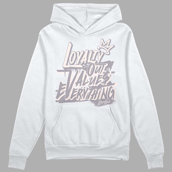 Jordan 2 Cement Grey DopeSkill Hoodie Sweatshirt LOVE Graphic Streetwear - White