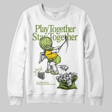 Dunk Low Pro SB 'Fruity Pack - Green Apple' DopeSkill Sweatshirt Play together, Stay together Graphic Streetwear - White