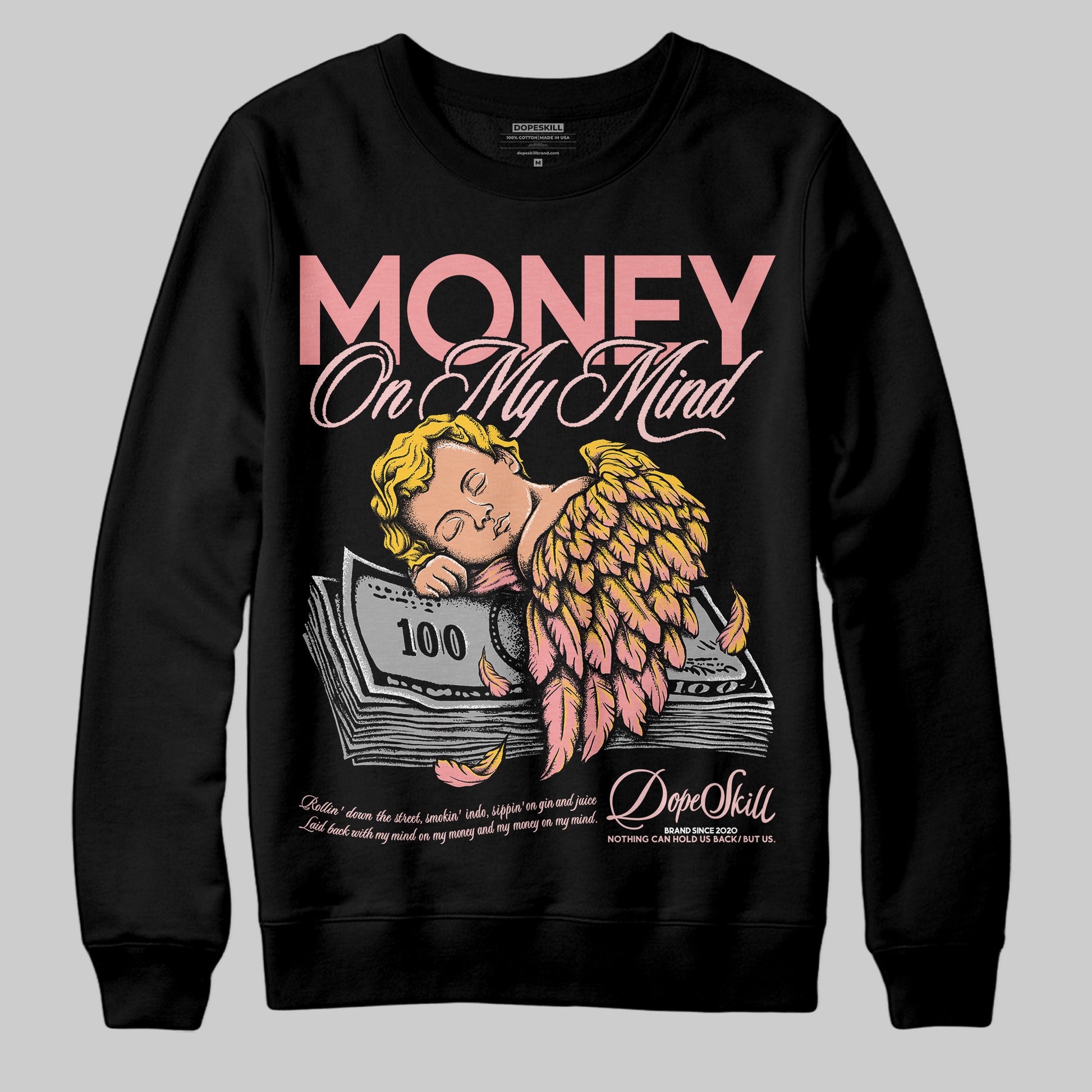 Jordan 3 Retro Valentine's Day Treat Yourself (2025) DopeSkill Sweatshirt MOMM Graphic Streetwear - Black