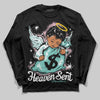 Jordan 11 Low "Igloo" DopeSkill Long Sleeve T-Shirt Heaven Sent Graphic Streetwear - Black