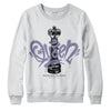 Jordan 5 Retro Low Indigo Haze DopeSkill Sweatshirt Queen Chess Graphic Streetwear - White