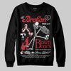 Jordan 11 Retro Low Bred (2025) DopeSkill Sweatshirt Broken Bones Graphic Streetwear - Black