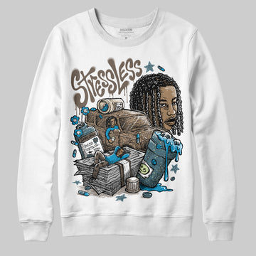 Jordan 3 GS “We Outside” DopeSkill Sweatshirt Stressless Graphic Streetwear - White