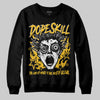 Yellow Sneakers DopeSkill Sweatshirt Root of Evil Graphic Streetwear - Black