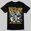 Jordan 5 'Tokyo' DopeSkill T-Shirt Distorted Realms Graphic Streetwear - black