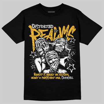 Jordan 5 'Tokyo' DopeSkill T-Shirt Distorted Realms Graphic Streetwear - black