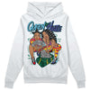 Jordan 1 Mid GS 'Six Championships DopeSkill Hoodie Sweatshirt Queen Of Hustle Graphic Streetwear - White