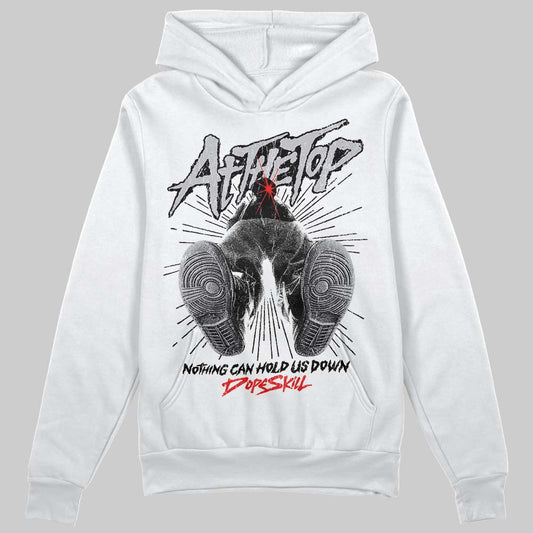 Grey Sneakers DopeSkill Hoodie Nothing Can Hold US Down Graphic Streetwear - White