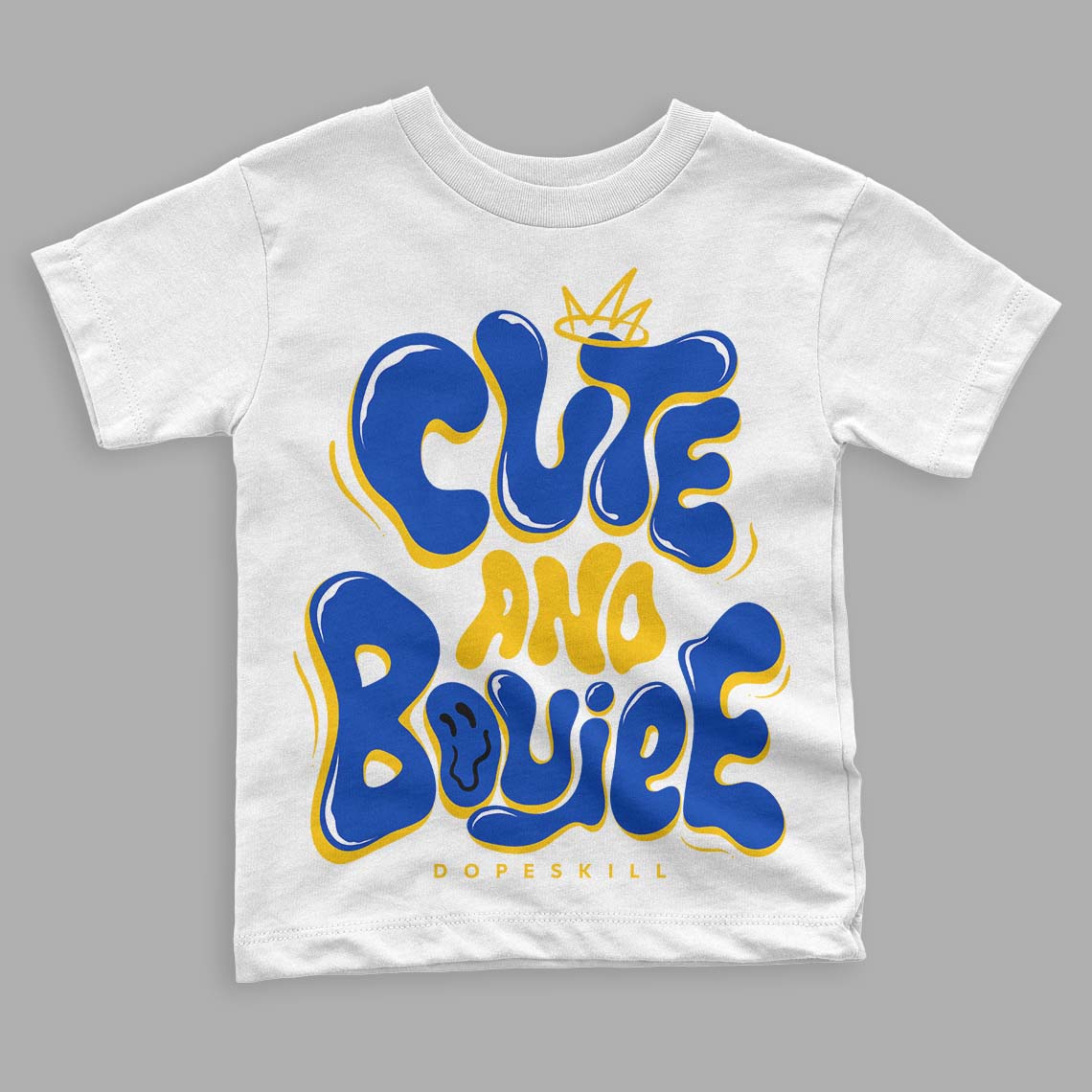 Jordan 14 “Laney” DopeSkill Toddler Kids T-shirt Cute and Boujee Graphic Streetwear - White