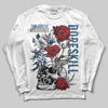 Jordan 12 Retro French Blue (2025) DopeSkill Long Sleeve T-Shirt Side Hustle Graphic Streetwear