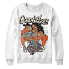 Jordan 3 Georgia Peach DopeSkill Sweatshirt Queen Of Hustle Graphic Streetwear - White