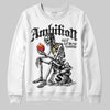 Jordan 4 “Black Cat” (2025) DopeSkill Sweatshirt Ambition Graphic Streetwear - White