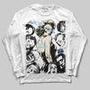 Nike Air Diamond Turf Must Be the Money DopeSkill Long Sleeve T-Shirt Built Different Graphic Streetwear - White