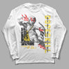 Wmns Air Jordan 11 Low 'Yellow Snakeskin' DopeSkill Long Sleeve T-Shirt You Got All My Love Graphic Streetwear - White 