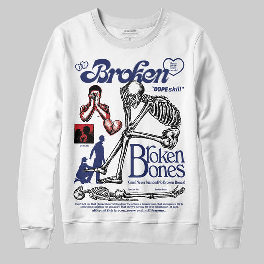 Jordan 11 “Rare Air” DopeSkill Sweatshirt Broken Bones Graphic Streetwear