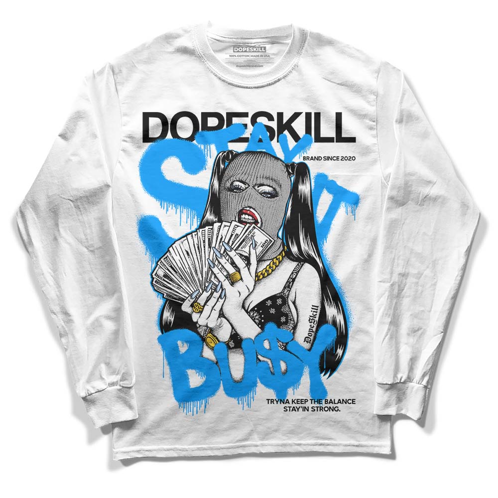 Jordan 6 “Reverse Oreo” DopeSkill Long Sleeve T-Shirt Stay It Busy Graphic Streetwear - White