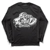 Jordan 1 High 85 Black White DopeSkill Long Sleeve T-Shirt Rare Breed Type Graphic Streetwear - Black