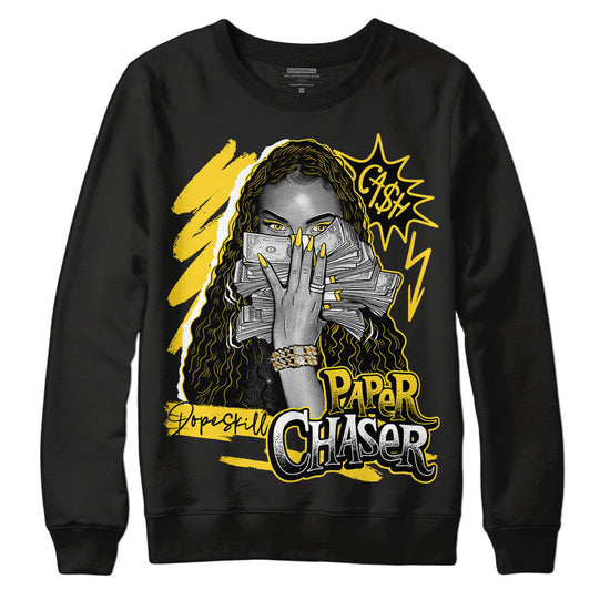 Jordan 4 Tour Yellow Thunder DopeSkill Sweatshirt NPC Graphic Streetwear - Black