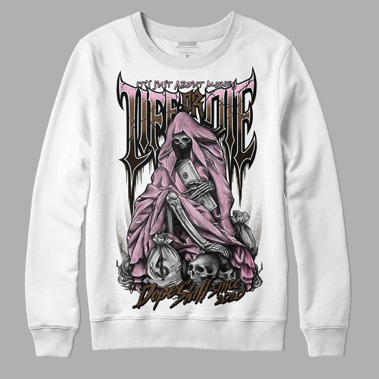 Jordan 11 Retro Neapolitan DopeSkill Sweatshirt Life or Die Graphic Streetwear