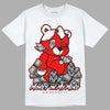 Jordan 12 “Cherry” DopeSkill T-Shirt MOMM Bear Graphic Streetwear - White