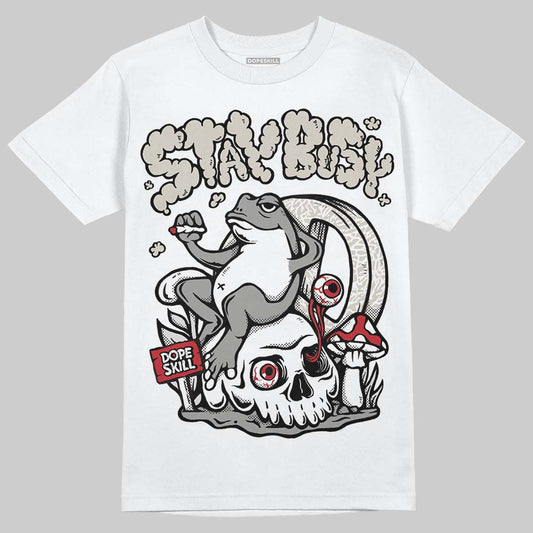 Jordan 3 Retro Pure Money DopeSkill T-Shirt Stay Busy Graphic Streetwear - White