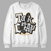 Jordan 11 "Gratitude" DopeSkill Sweatshirt Talk Is Chip Graphic Streetwear - White