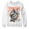 Jordan 3 Georgia Peach DopeSkill Sweatshirt Money Loves Me Graphic Streetwear - White